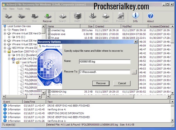 Active File Recovery Full Crack