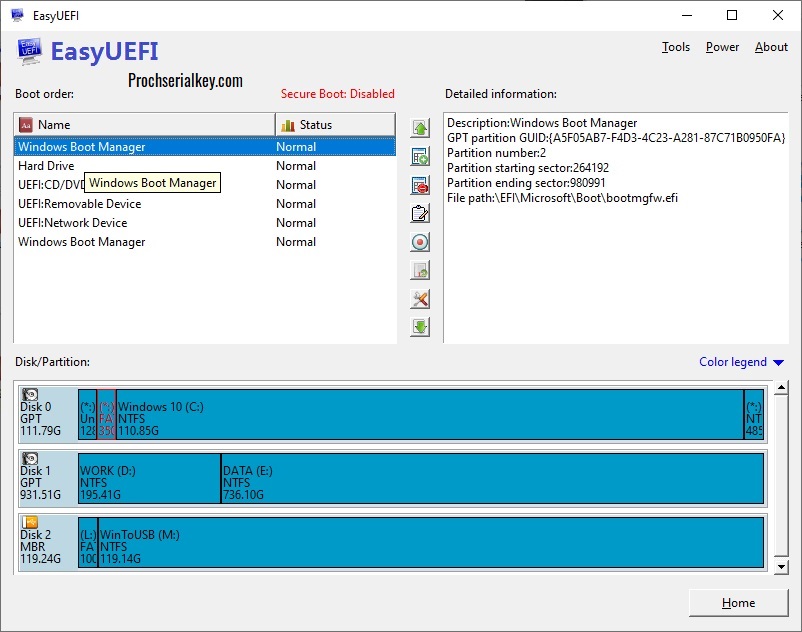 EasyUEFI Enterprise 5.0.1 instal the last version for ipod