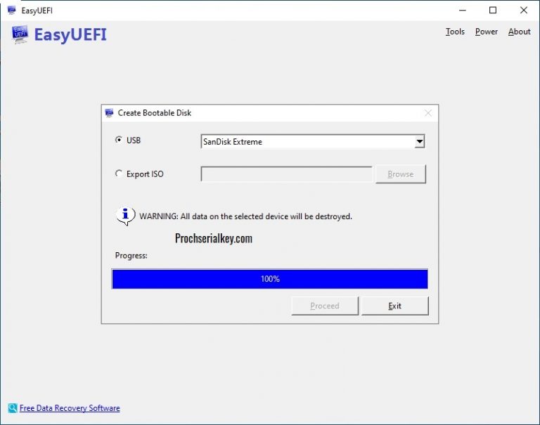 download the new EasyUEFI Windows To Go Upgrader Enterprise 3.9