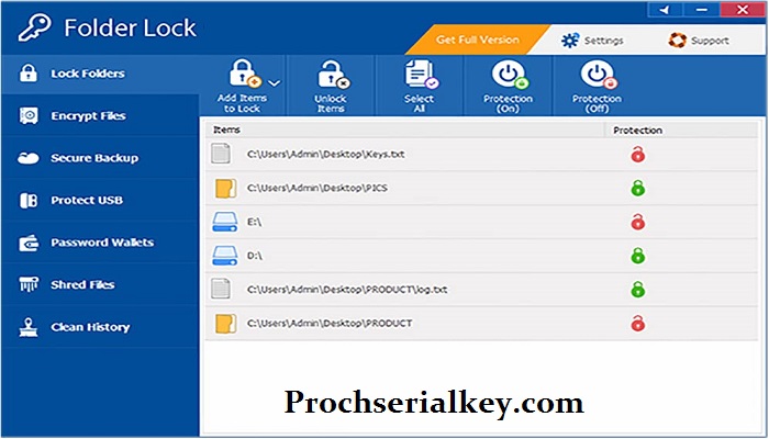 Folder Lock Serial Key