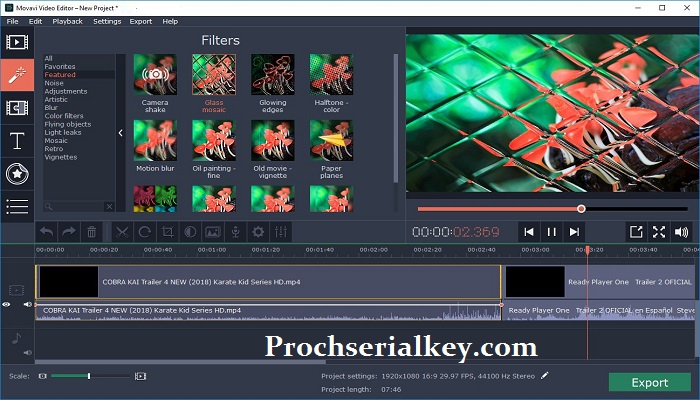 Movavi Video Editor Activation Key